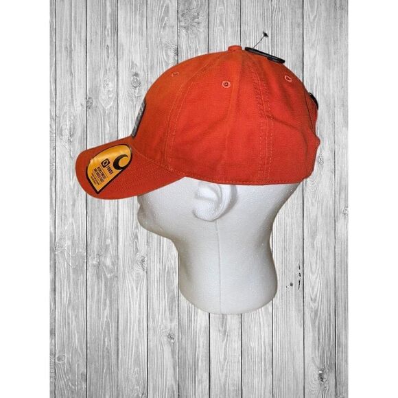 COPY - Carhartt Force Texas Patch Hat Cap Orange Rust Strapback Adjustable NWT - Picture 3 of 5